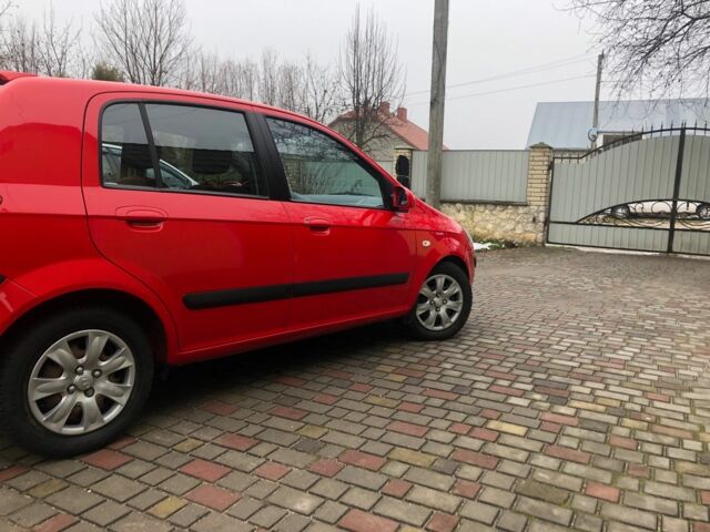 Красный Хендай Гетц, объемом двигателя 1.4 л и пробегом 94 тыс. км за 4950 $, фото 7 на Automoto.ua