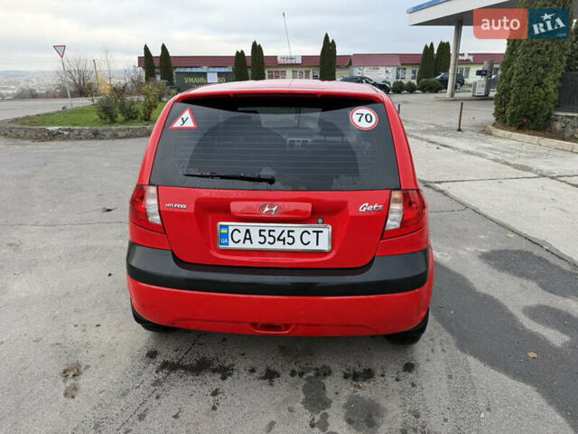 Червоний Хендай Гетц, об'ємом двигуна 1.4 л та пробігом 67 тис. км за 6000 $, фото 3 на Automoto.ua