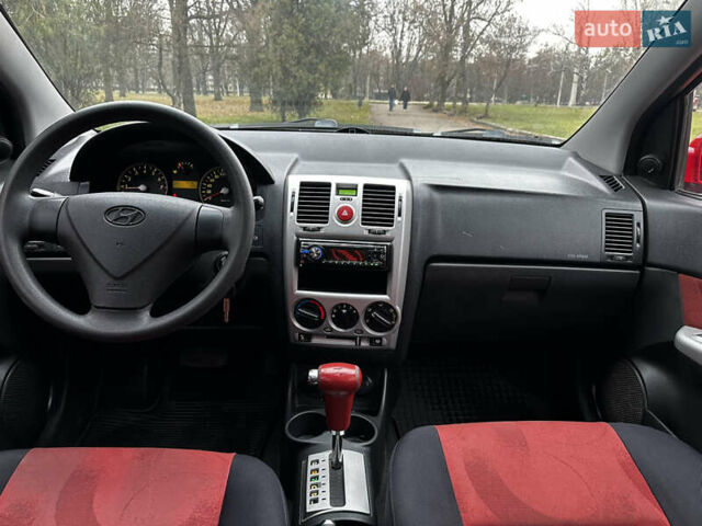 Красный Хендай Гетц, объемом двигателя 1.4 л и пробегом 162 тыс. км за 5200 $, фото 29 на Automoto.ua