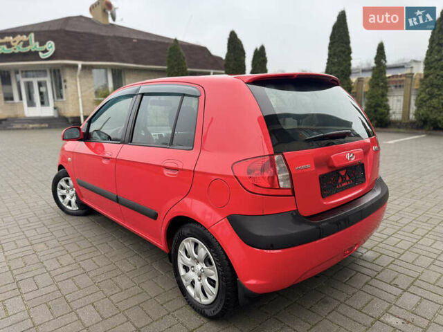 Красный Хендай Гетц, объемом двигателя 1.4 л и пробегом 143 тыс. км за 5500 $, фото 22 на Automoto.ua
