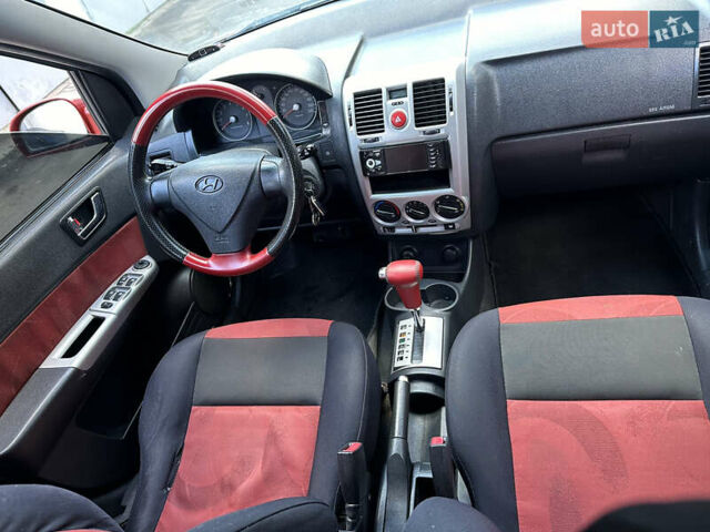 Красный Хендай Гетц, объемом двигателя 1.4 л и пробегом 157 тыс. км за 4899 $, фото 14 на Automoto.ua