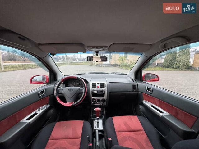 Красный Хендай Гетц, объемом двигателя 1.4 л и пробегом 143 тыс. км за 5500 $, фото 12 на Automoto.ua