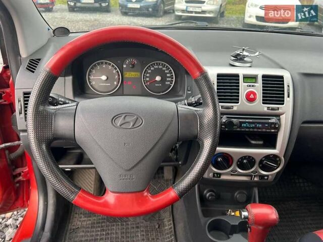 Червоний Хендай Гетц, об'ємом двигуна 1.4 л та пробігом 159 тис. км за 6440 $, фото 21 на Automoto.ua