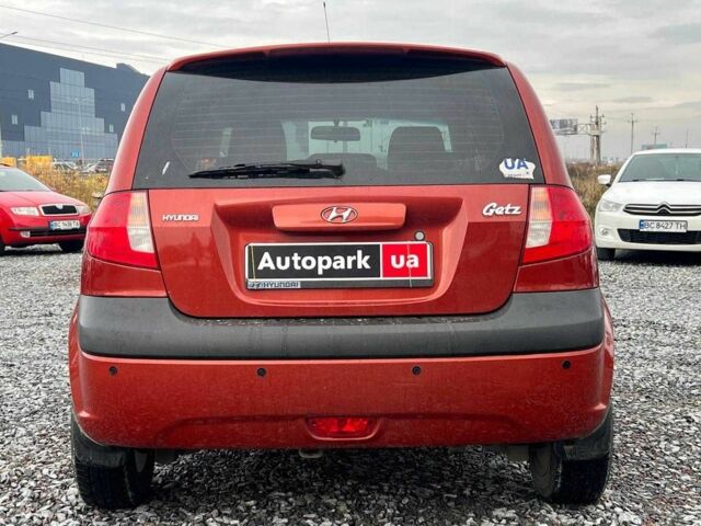 Червоний Хендай Гетц, об'ємом двигуна 1.4 л та пробігом 159 тис. км за 6440 $, фото 7 на Automoto.ua