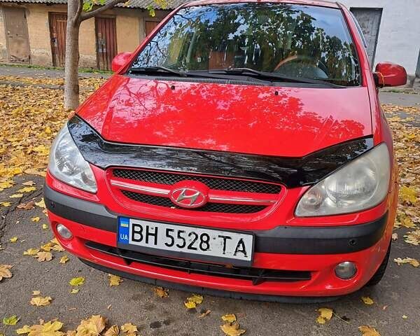 Красный Хендай Гетц, объемом двигателя 1.6 л и пробегом 183 тыс. км за 6500 $, фото 5 на Automoto.ua