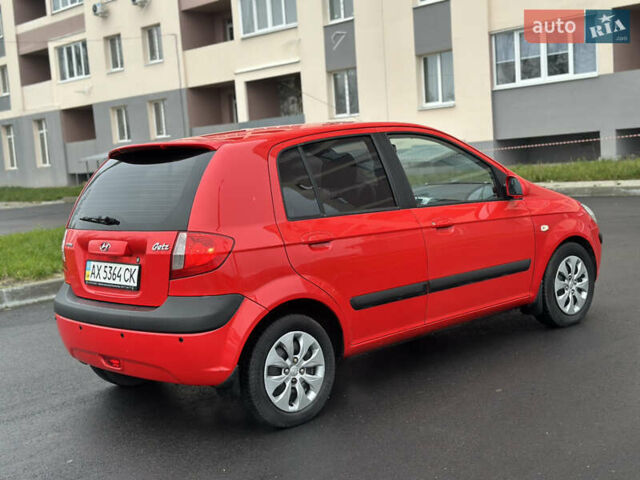 Красный Хендай Гетц, объемом двигателя 1.4 л и пробегом 162 тыс. км за 4999 $, фото 16 на Automoto.ua
