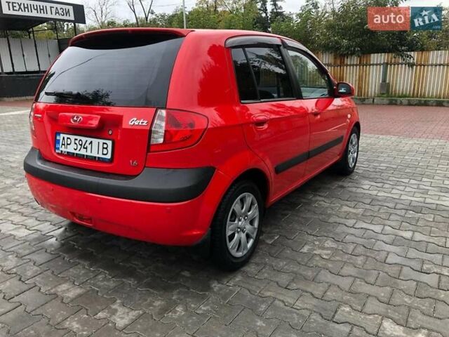 Червоний Хендай Гетц, об'ємом двигуна 1.6 л та пробігом 144 тис. км за 6300 $, фото 3 на Automoto.ua