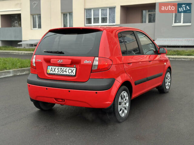 Красный Хендай Гетц, объемом двигателя 1.4 л и пробегом 162 тыс. км за 4999 $, фото 13 на Automoto.ua