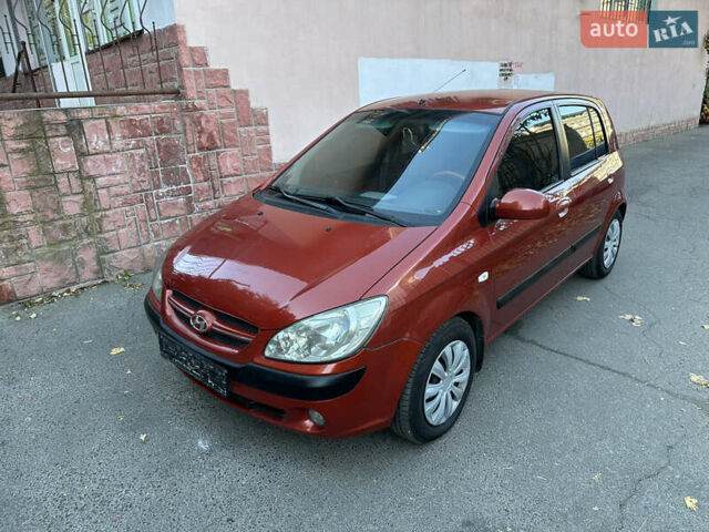 Красный Хендай Гетц, объемом двигателя 1.4 л и пробегом 157 тыс. км за 4899 $, фото 4 на Automoto.ua