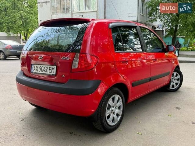 Красный Хендай Гетц, объемом двигателя 1.6 л и пробегом 130 тыс. км за 5600 $, фото 7 на Automoto.ua