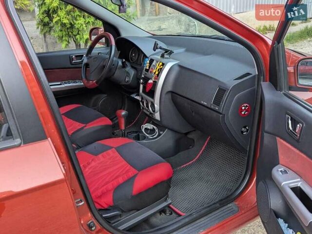 Красный Хендай Гетц, объемом двигателя 1.4 л и пробегом 134 тыс. км за 5700 $, фото 9 на Automoto.ua
