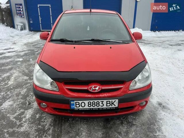 Червоний Хендай Гетц, об'ємом двигуна 1.4 л та пробігом 197 тис. км за 4950 $, фото 17 на Automoto.ua