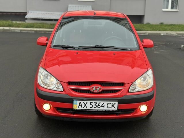 Красный Хендай Гетц, объемом двигателя 1.4 л и пробегом 162 тыс. км за 4999 $, фото 5 на Automoto.ua