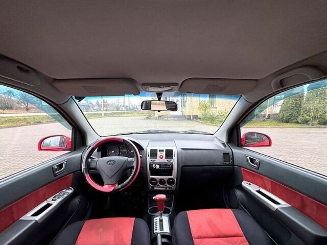 Красный Хендай Гетц, объемом двигателя 1.4 л и пробегом 143 тыс. км за 1800 $, фото 7 на Automoto.ua