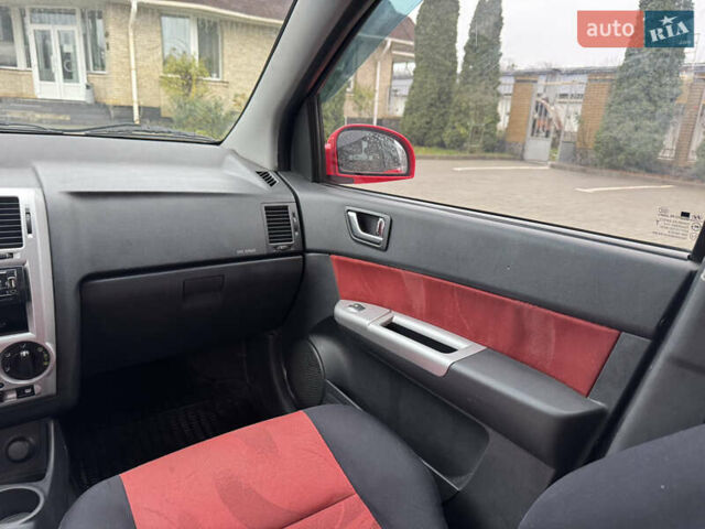 Красный Хендай Гетц, объемом двигателя 1.4 л и пробегом 143 тыс. км за 5500 $, фото 12 на Automoto.ua