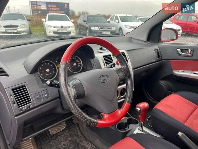 Червоний Хендай Гетц, об'ємом двигуна 1.4 л та пробігом 159 тис. км за 6440 $, фото 16 на Automoto.ua
