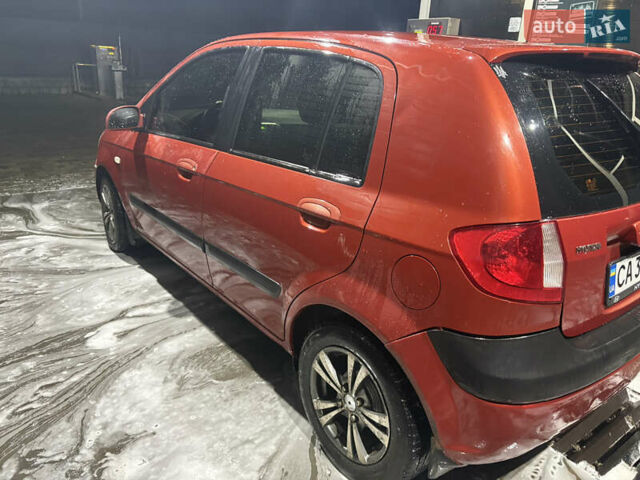 Красный Хендай Гетц, объемом двигателя 1.4 л и пробегом 217 тыс. км за 5700 $, фото 3 на Automoto.ua