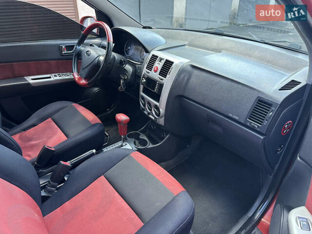 Красный Хендай Гетц, объемом двигателя 1.4 л и пробегом 157 тыс. км за 4899 $, фото 11 на Automoto.ua