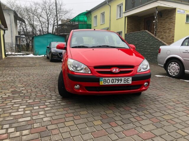 Красный Хендай Гетц, объемом двигателя 1.4 л и пробегом 94 тыс. км за 4950 $, фото 10 на Automoto.ua