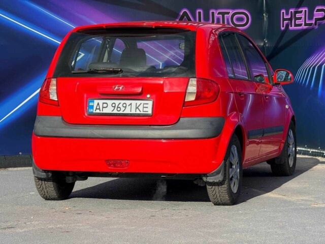 Червоний Хендай Гетц, об'ємом двигуна 1.4 л та пробігом 182 тис. км за 5299 $, фото 4 на Automoto.ua