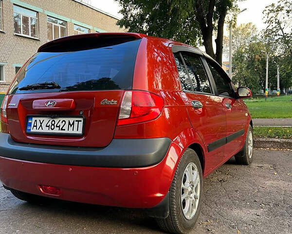 Червоний Хендай Гетц, об'ємом двигуна 1.4 л та пробігом 160 тис. км за 5000 $, фото 1 на Automoto.ua