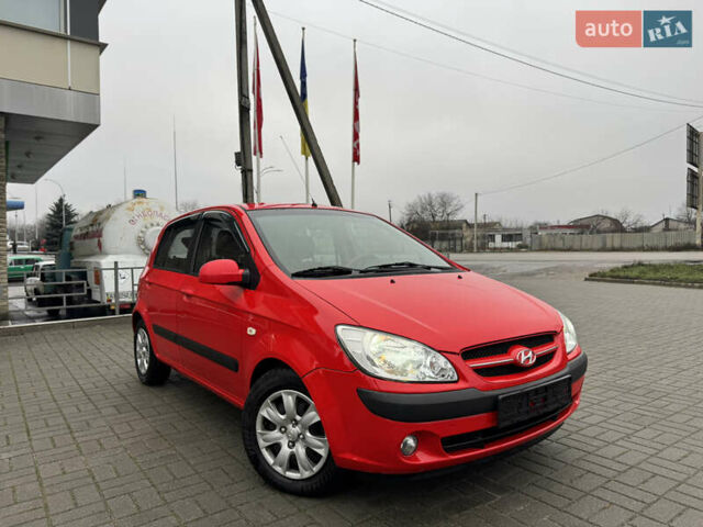 Красный Хендай Гетц, объемом двигателя 1.4 л и пробегом 143 тыс. км за 5500 $, фото 22 на Automoto.ua