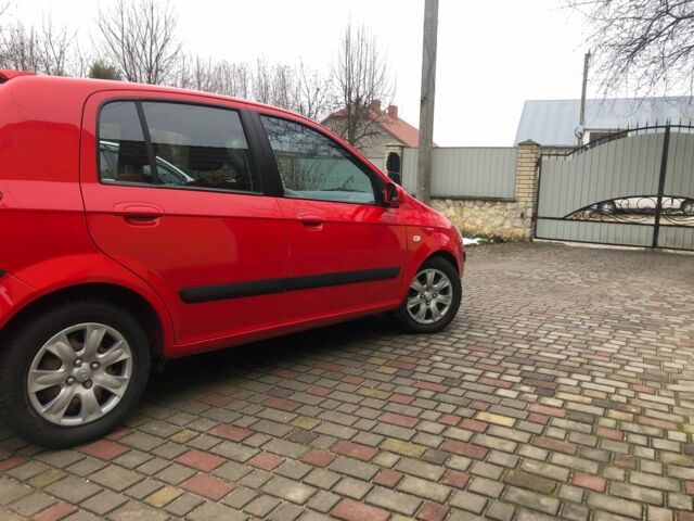 Красный Хендай Гетц, объемом двигателя 1.4 л и пробегом 94 тыс. км за 4950 $, фото 6 на Automoto.ua