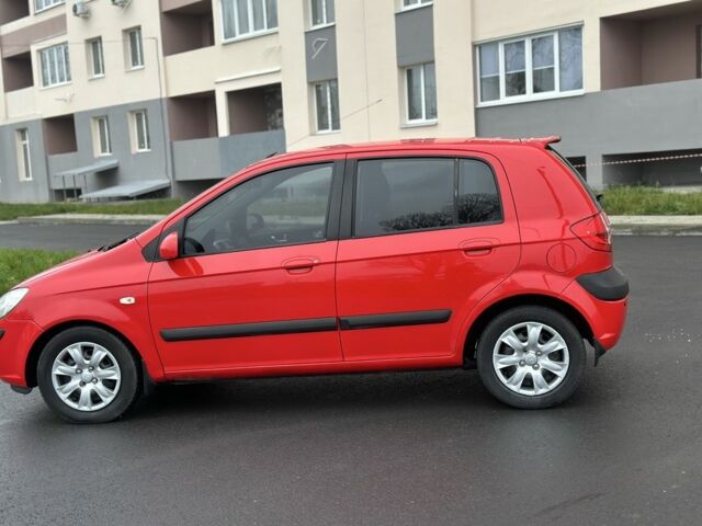 Красный Хендай Гетц, объемом двигателя 1.4 л и пробегом 162 тыс. км за 4999 $, фото 8 на Automoto.ua