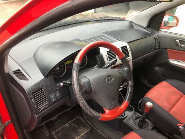 Красный Хендай Гетц, объемом двигателя 1.4 л и пробегом 94 тыс. км за 4950 $, фото 14 на Automoto.ua