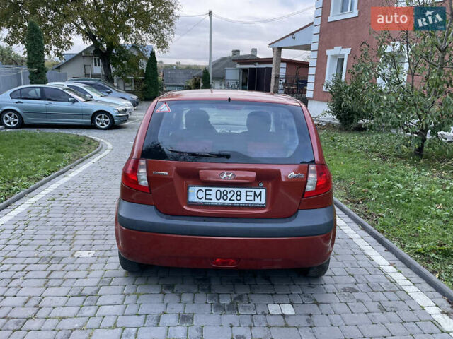 Красный Хендай Гетц, объемом двигателя 1.09 л и пробегом 237 тыс. км за 3000 $, фото 7 на Automoto.ua