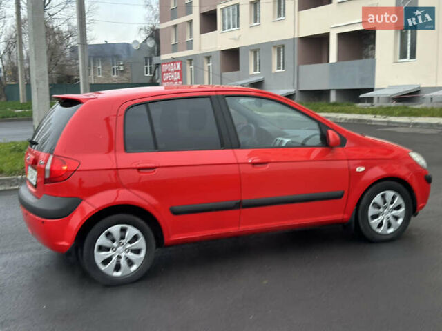 Красный Хендай Гетц, объемом двигателя 1.4 л и пробегом 162 тыс. км за 4999 $, фото 14 на Automoto.ua