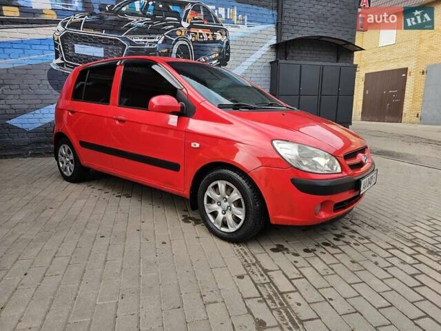 Красный Хендай Гетц, объемом двигателя 1.4 л и пробегом 189 тыс. км за 4950 $, фото 9 на Automoto.ua