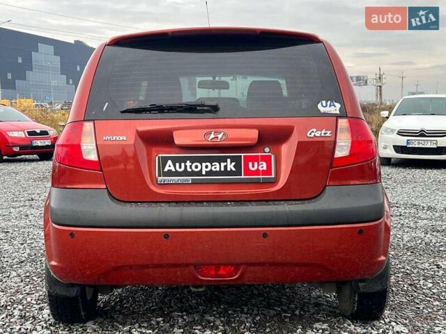 Червоний Хендай Гетц, об'ємом двигуна 1.4 л та пробігом 159 тис. км за 6440 $, фото 6 на Automoto.ua