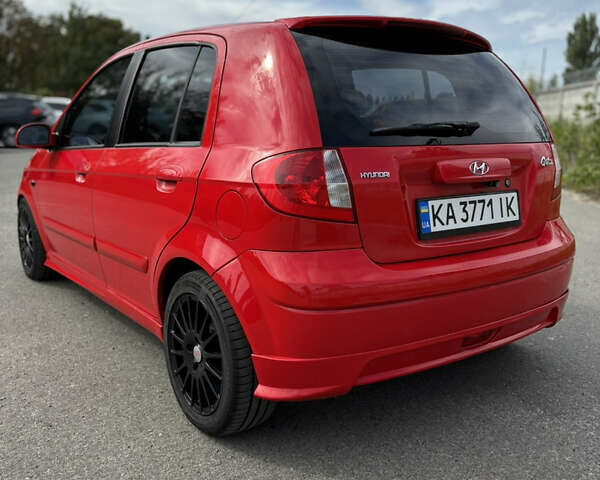 Червоний Хендай Гетц, об'ємом двигуна 1.4 л та пробігом 232 тис. км за 4250 $, фото 5 на Automoto.ua