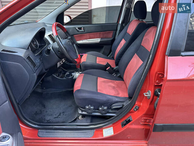 Красный Хендай Гетц, объемом двигателя 1.4 л и пробегом 157 тыс. км за 4899 $, фото 19 на Automoto.ua