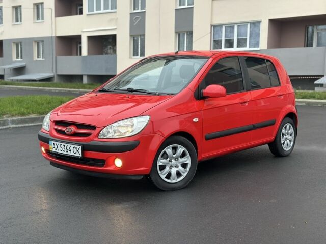 Красный Хендай Гетц, объемом двигателя 1.4 л и пробегом 162 тыс. км за 4999 $, фото 4 на Automoto.ua