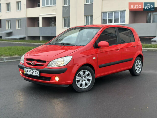Красный Хендай Гетц, объемом двигателя 1.4 л и пробегом 162 тыс. км за 4999 $, фото 3 на Automoto.ua