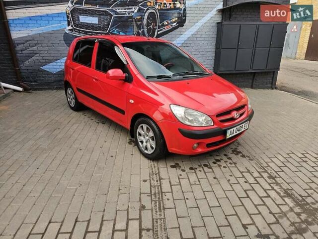 Красный Хендай Гетц, объемом двигателя 1.4 л и пробегом 189 тыс. км за 4950 $, фото 5 на Automoto.ua