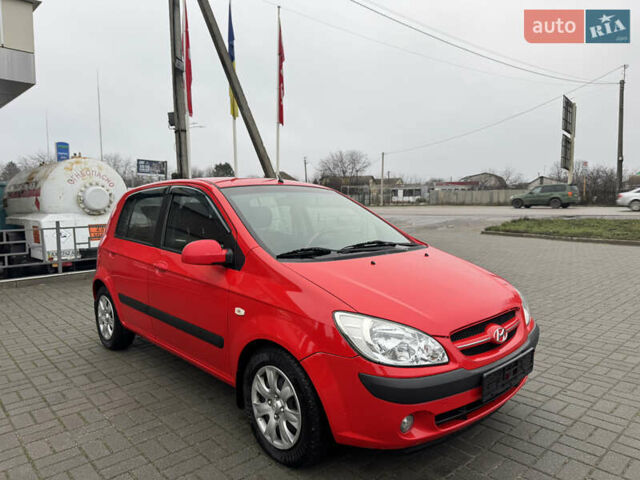Красный Хендай Гетц, объемом двигателя 1.4 л и пробегом 143 тыс. км за 5500 $, фото 8 на Automoto.ua