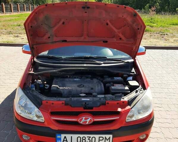 Червоний Хендай Гетц, об'ємом двигуна 1.6 л та пробігом 220 тис. км за 4500 $, фото 23 на Automoto.ua