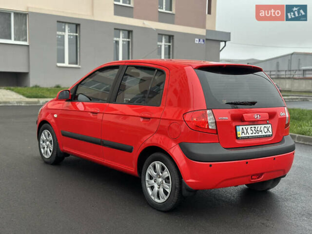 Красный Хендай Гетц, объемом двигателя 1.4 л и пробегом 162 тыс. км за 4999 $, фото 11 на Automoto.ua