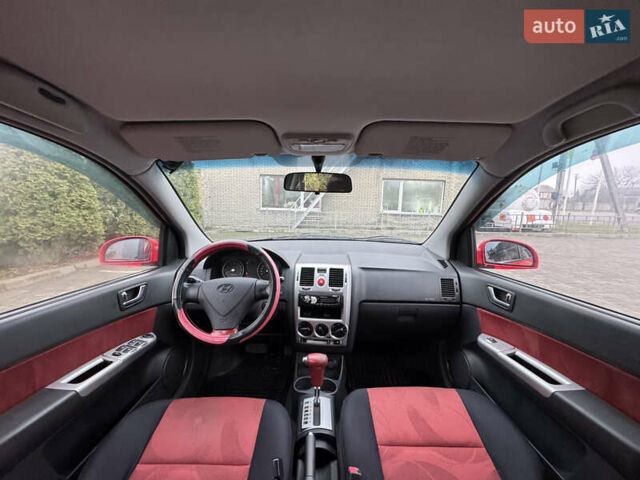 Красный Хендай Гетц, объемом двигателя 1.4 л и пробегом 144 тыс. км за 5499 $, фото 13 на Automoto.ua