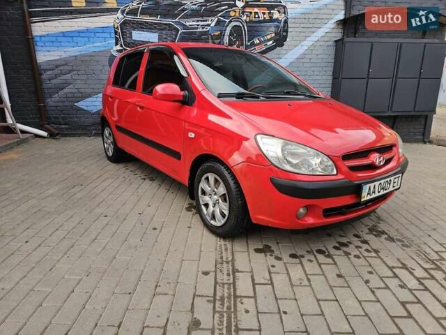 Красный Хендай Гетц, объемом двигателя 1.4 л и пробегом 189 тыс. км за 4950 $, фото 8 на Automoto.ua
