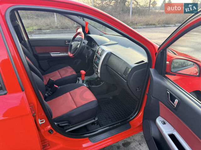 Красный Хендай Гетц, объемом двигателя 1.6 л и пробегом 174 тыс. км за 5800 $, фото 11 на Automoto.ua