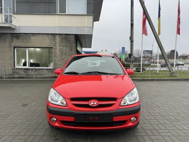 Червоний Хендай Гетц, об'ємом двигуна 1.4 л та пробігом 143 тис. км за 5500 $, фото 1 на Automoto.ua