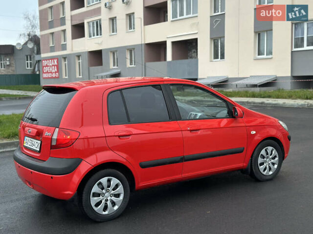 Красный Хендай Гетц, объемом двигателя 1.4 л и пробегом 162 тыс. км за 4999 $, фото 15 на Automoto.ua
