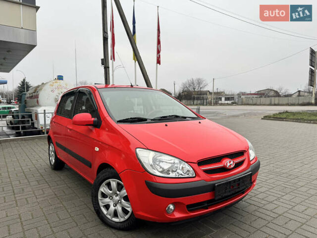Красный Хендай Гетц, объемом двигателя 1.4 л и пробегом 143 тыс. км за 5500 $, фото 20 на Automoto.ua