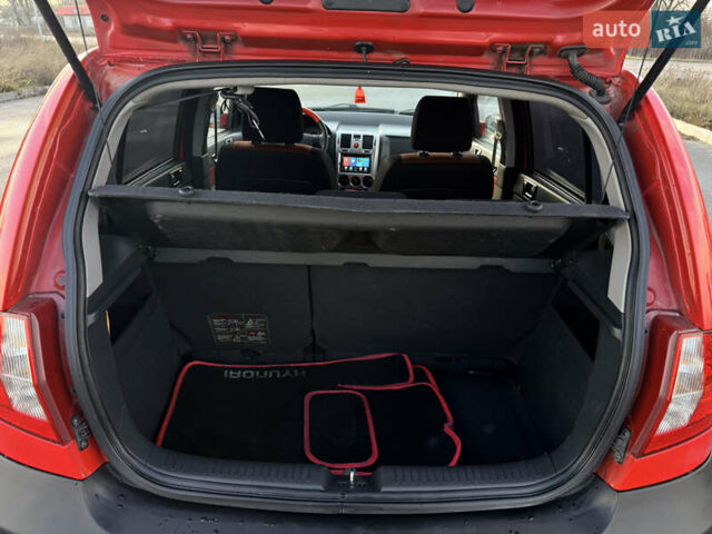 Красный Хендай Гетц, объемом двигателя 1.6 л и пробегом 174 тыс. км за 5800 $, фото 10 на Automoto.ua