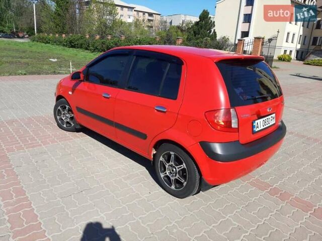 Червоний Хендай Гетц, об'ємом двигуна 1.6 л та пробігом 220 тис. км за 4500 $, фото 10 на Automoto.ua