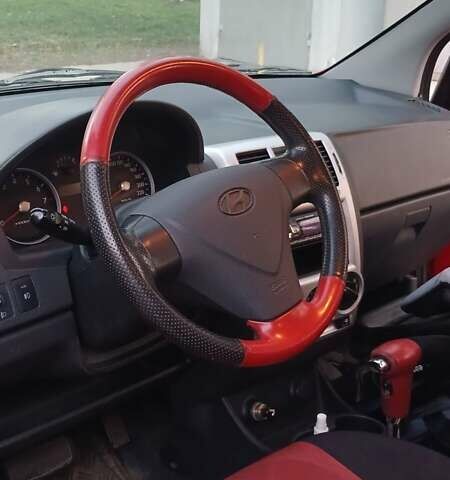 Червоний Хендай Гетц, об'ємом двигуна 1.4 л та пробігом 163 тис. км за 5500 $, фото 17 на Automoto.ua